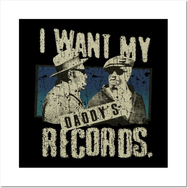 Daddy Records -sanford and son - VINTAGE RETRO STYLE Wall Art by lekhartimah